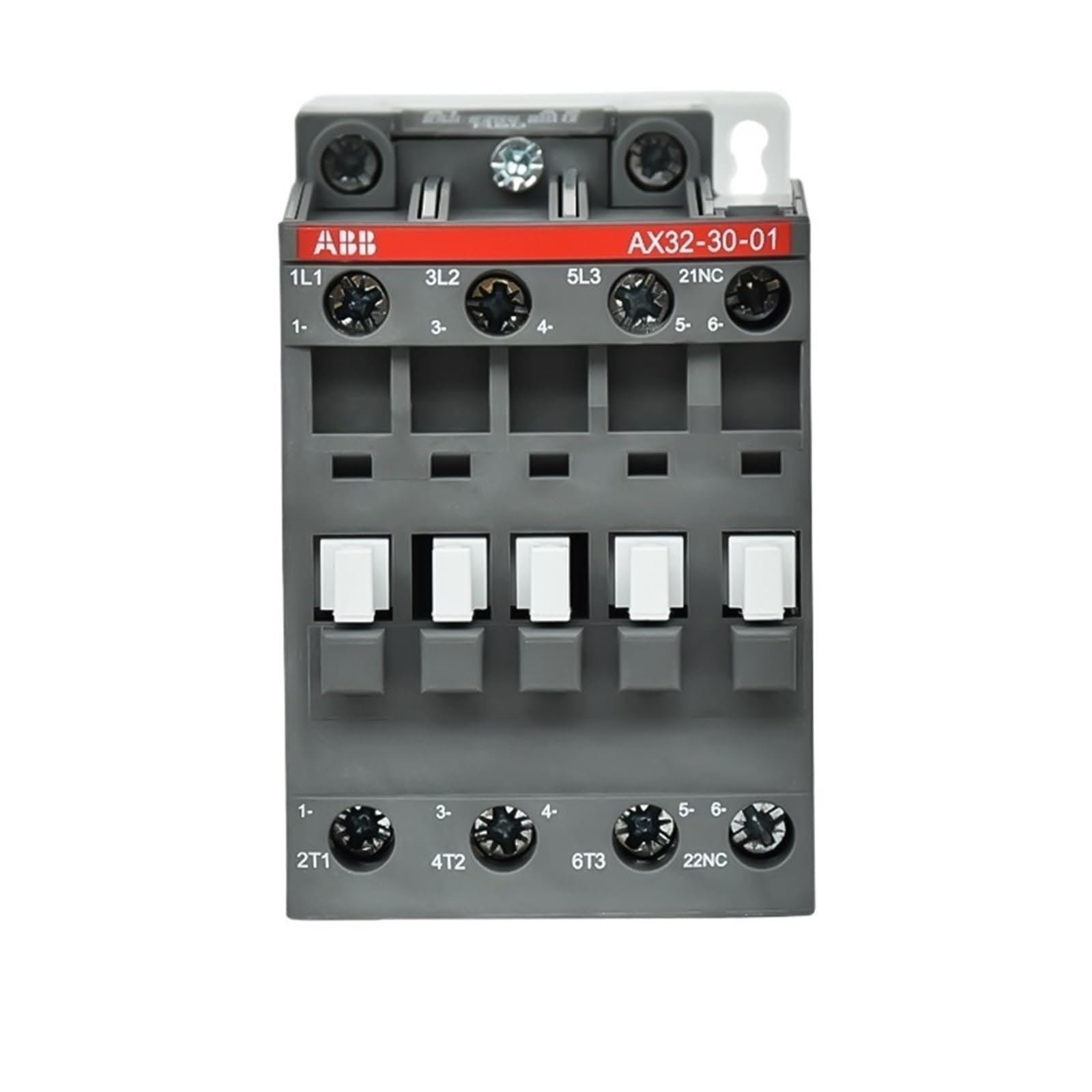 LKPEHTAGN 3-ploe Contactors AX 1NC Or 1NO 50HZ/60HZ 24V~440V 32A AX32-30-10 AX32-30-01 1Pcs
