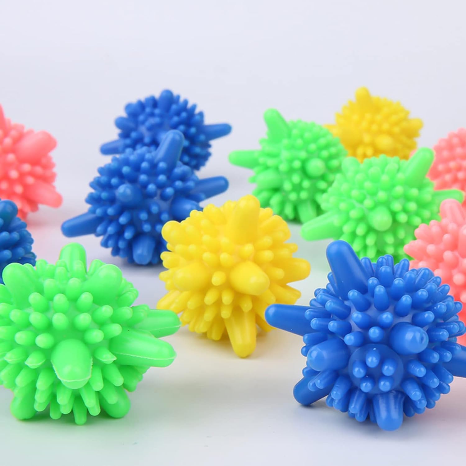 NAMRTA Traders Corona Washing Matchine Ball Washer Balls,Reusable Tangle-Free Eco-Friendly Laundry Scrubbing Balls,Solid Colorful Laundry Washing Balls Enhance Your Machine Cleaning Power (15Pcs)-image-6