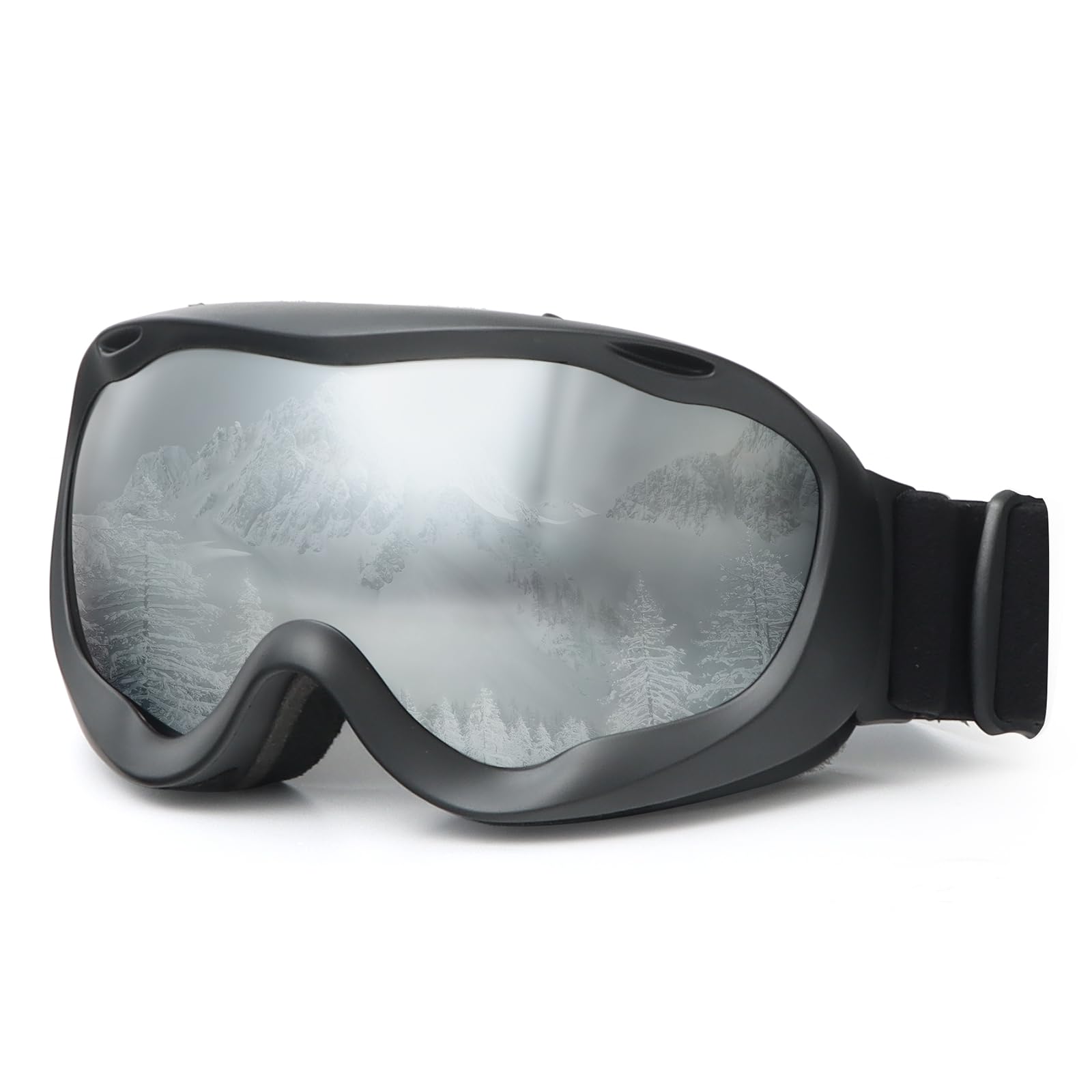 UVTQSSP Skibrille Herren Damen Jugendliche Erwachsene Snowboardbrille Oversize-Schneebrille für vollständigen Augenschutz