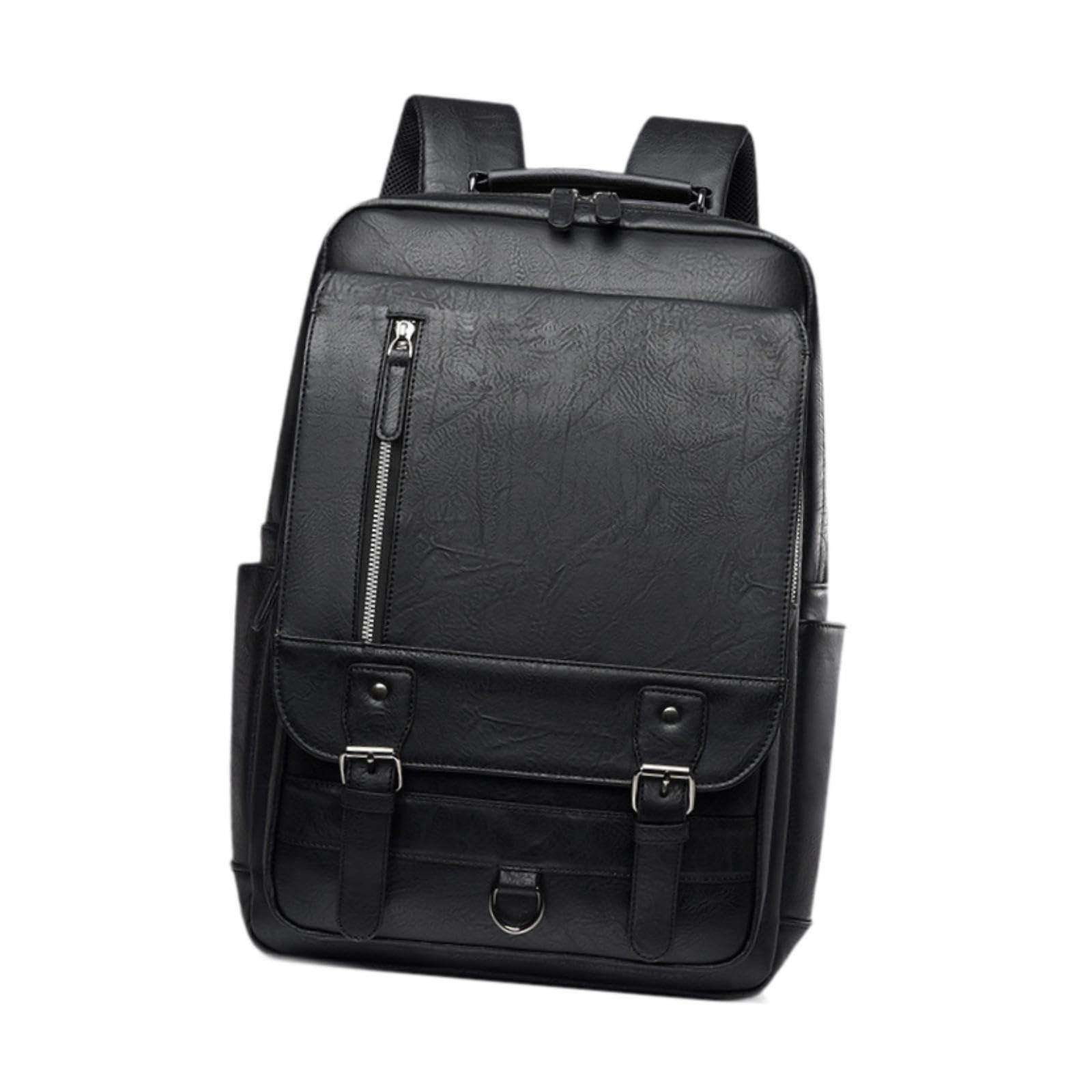 Zaino per Laptop, Versatile Borsa Da Lavoro Portatile per Campeggio, Viaggi, Lavoro E Attività All'aperto, Nero