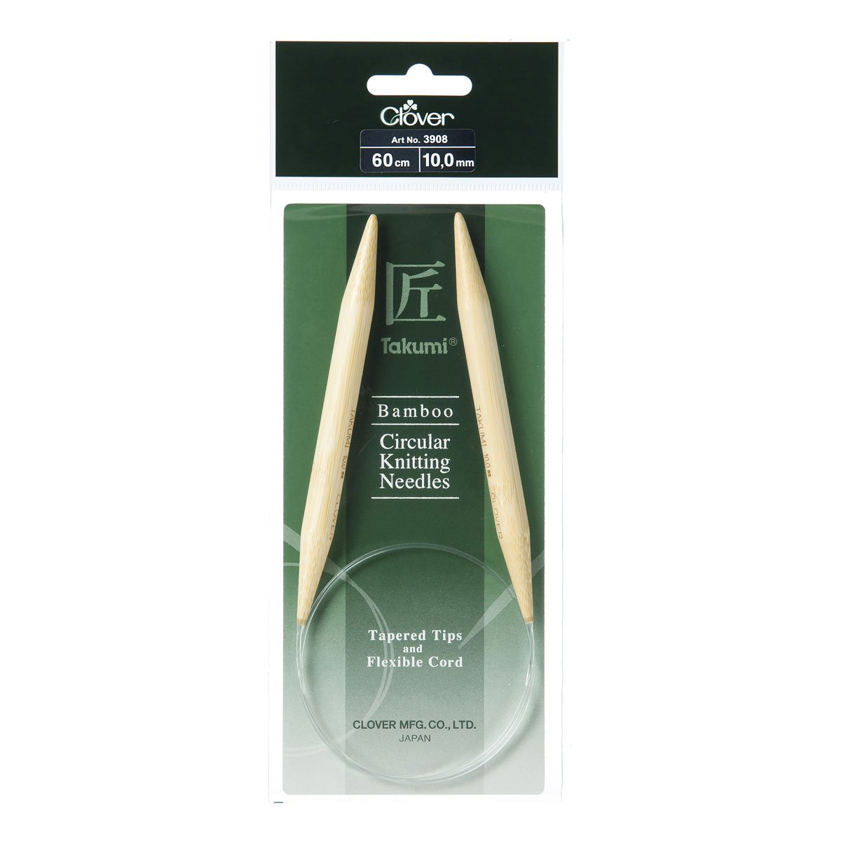 Groves Of Thames Knitting Pins: Circular: Fixed: Takumi Bamboo: 60Cm X 10.00mm from B&Q