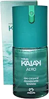 Natura Desodorante Corporal Feminino Kaiak Aero 100 ml Aromático Floral Moderado