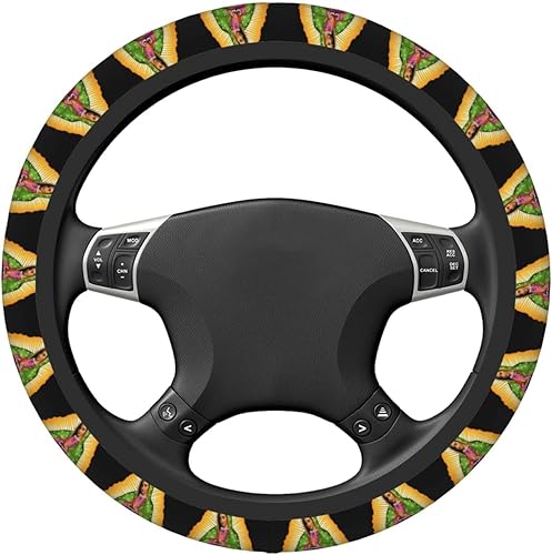 Miniatura 3 de Virgen De Guadalupe - Funda protectora universal para volante, transpirable, antideslizante, cálida en invierno y fresca en verano