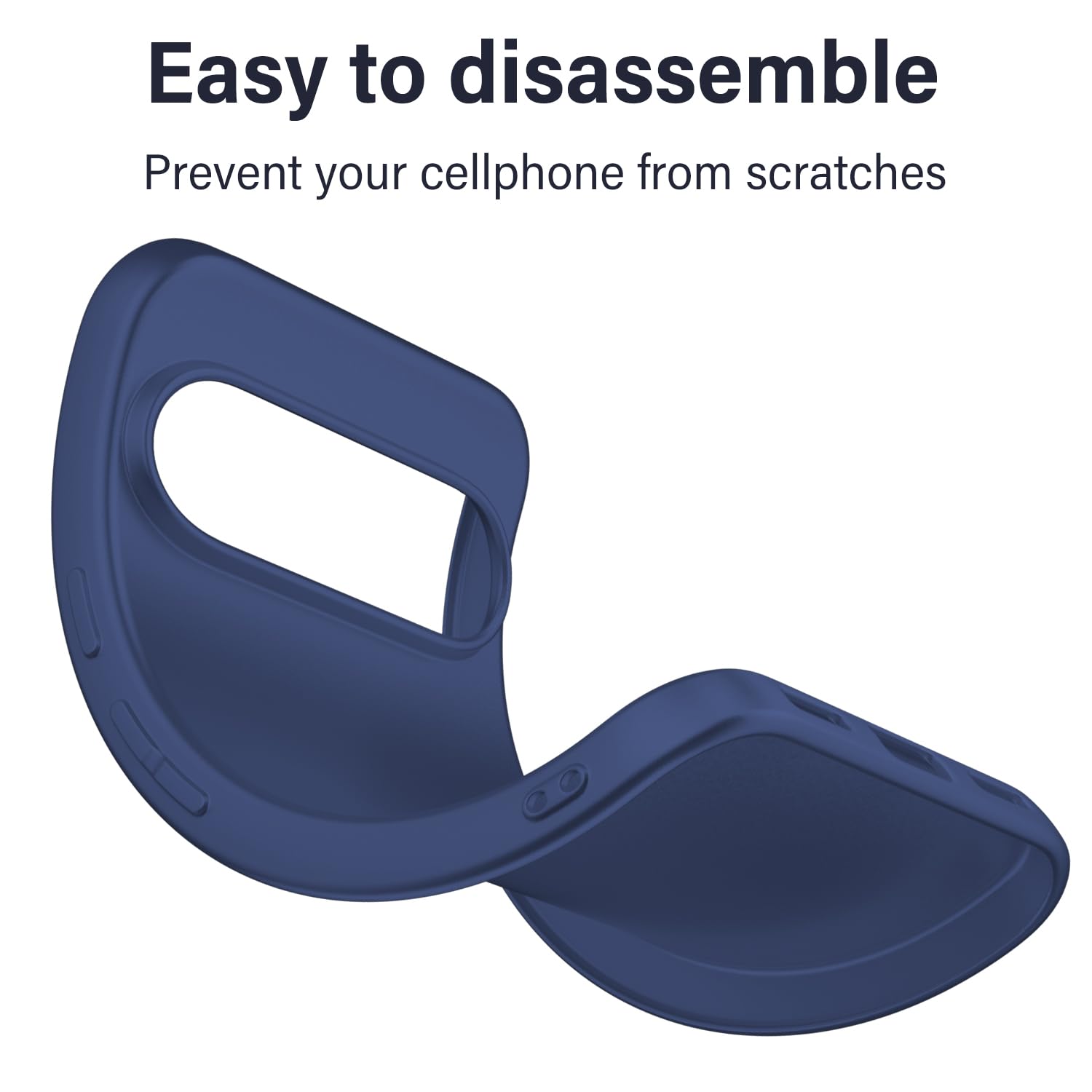 X-level Cover In Silicone TPU Per Google Pixel 8A - Ultra Sottile, Anti-scivolo, Nero Opaco
