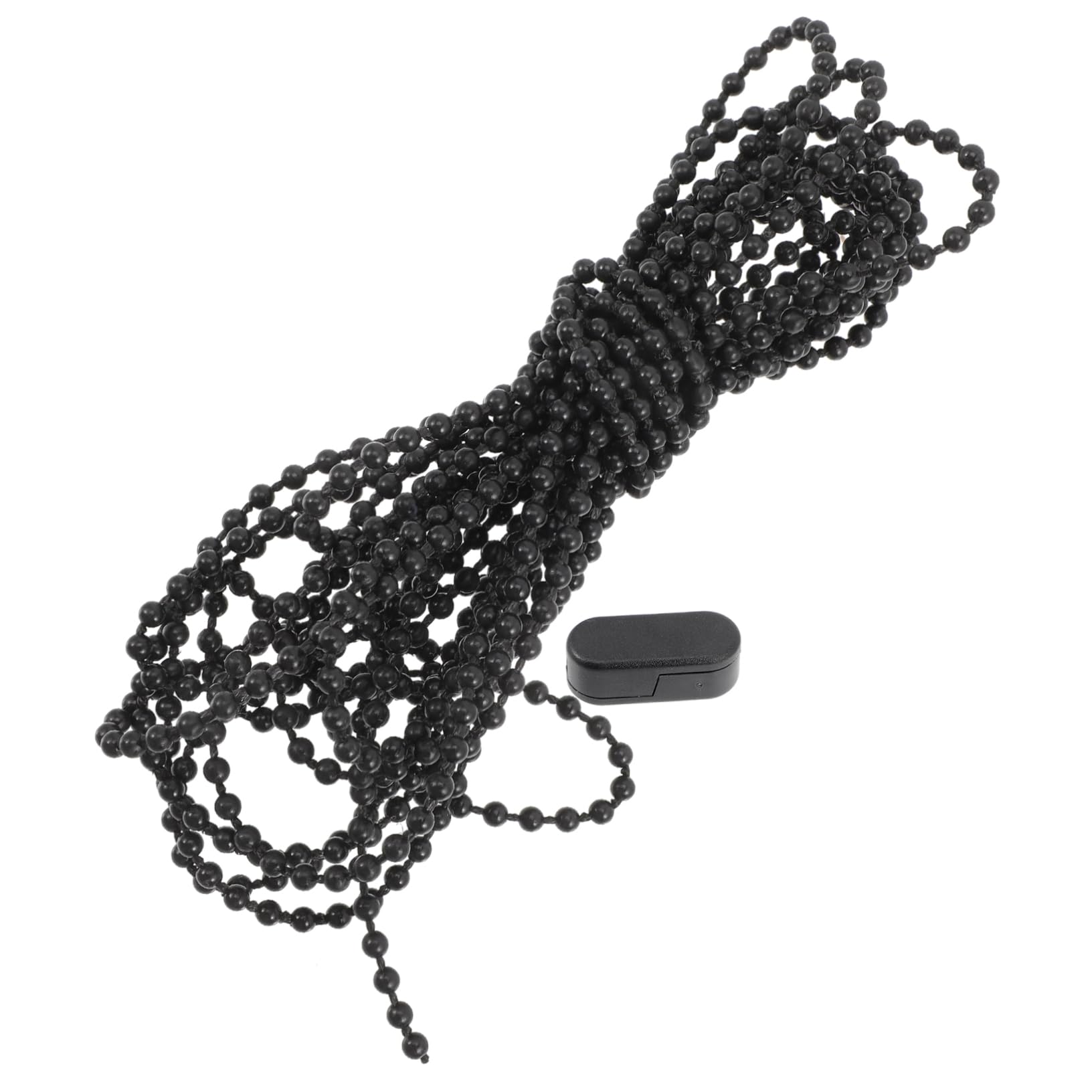 Ciieeo 1 Set Beaded Pull Chain Roller Blind Accessories with Buckles Pom Material for Blinds Curtains and Crafting Versatile Extension Cord for Home and Present Use