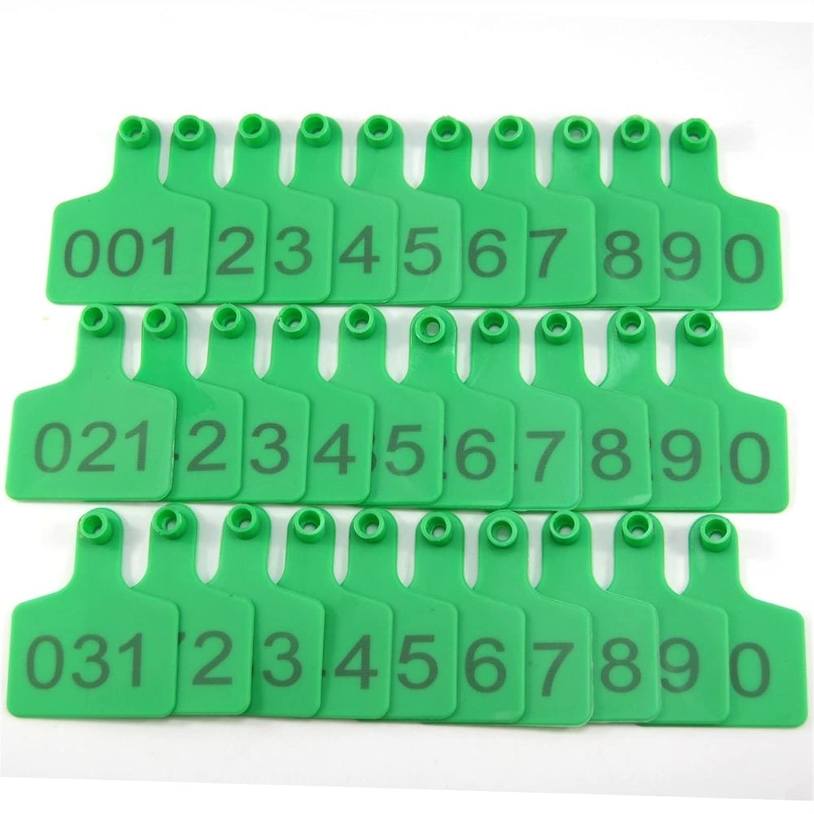 Étiquette D'identification D'animaux De Ferme, étiquettes D'oreille De Bétail, Porcs De Chèvre, Boucle D'oreille, Vaches, Marqueur De Bétail, Numéro 100