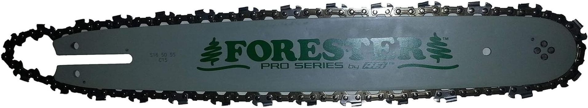 FORESTER Chainsaw Chain and Bar Combo - 16" Chainsaw Bar Kit/Chain 3/8" Pitch Gauge Stihl