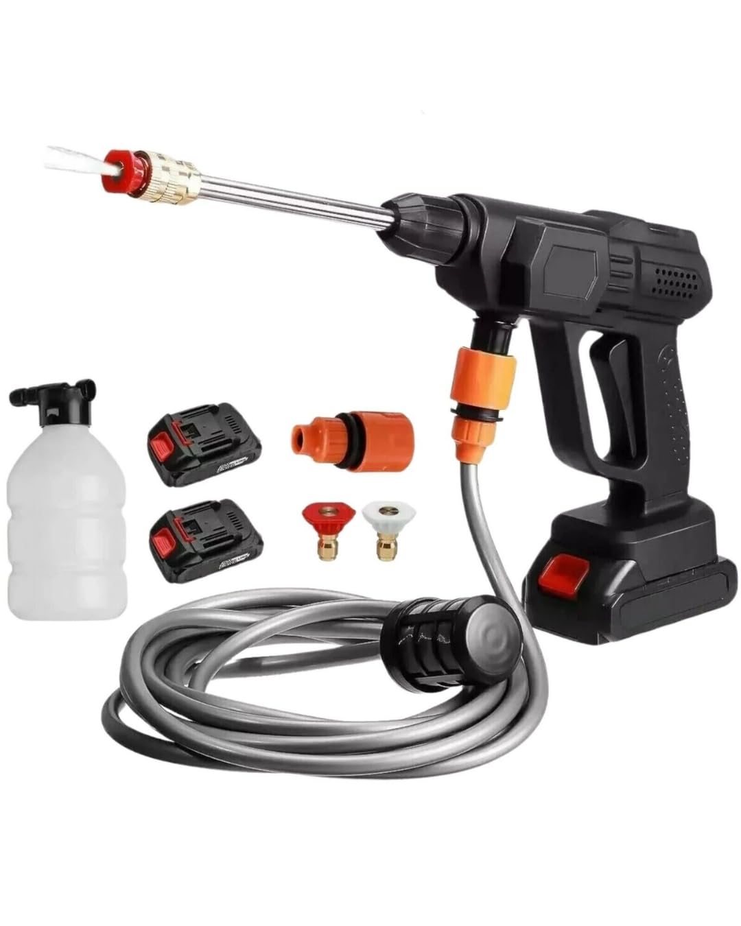 A.M.C. Idropulitrice a batteria 42V Idropulitrice Professionale portatile con 2 