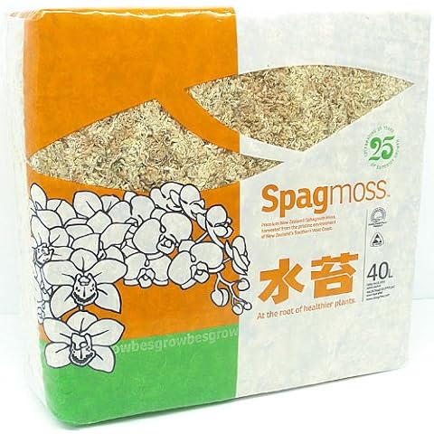 besgrow Premium New Zealand Sphagnum Moss, 500g (40L When Hydrated) - Harvested Sustainably from The Pristine West Coast of New Zealand's South Island Cover