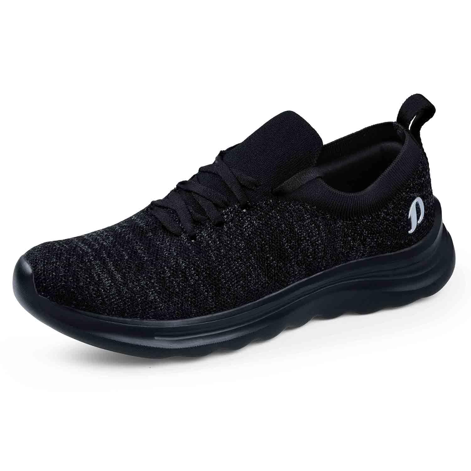 Men’s Running & Walking Shoes Lightweight Comfortable Slip-On Sports Sneakers with Memory Foam Cushion, Breathable Knitted Upper, Anti-Slip Sole Flexible Gym Training Shoes D-2013 discount deal
