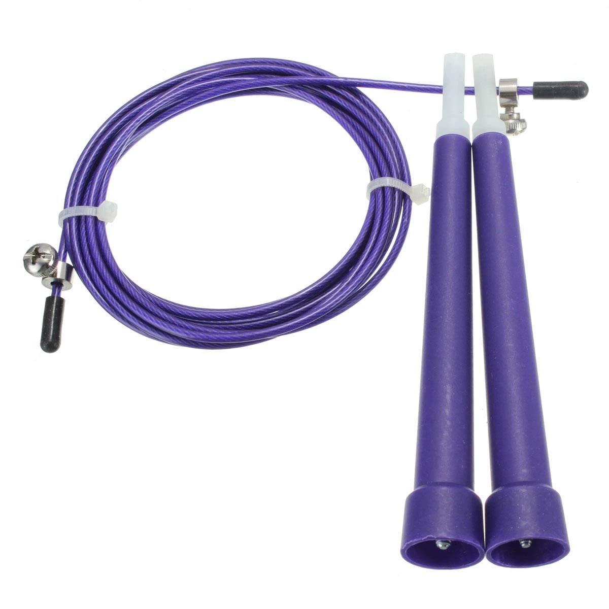 Amazon.co.jp: 縄跳び 高級スピードワイヤースキップアジャスタブル