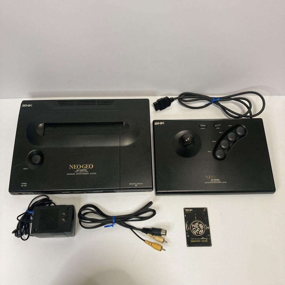 SNK  NEO GEO 本体　メモリーカード　ソフト2本セット SNK NEO•GEO ネオジオ 本体 ソフト2本セット - メルカリ