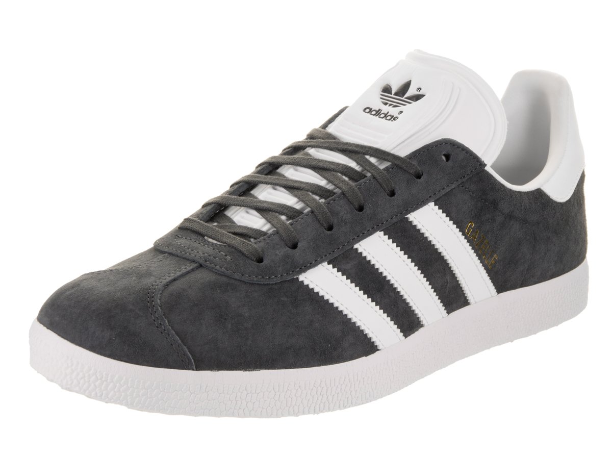adidas OriginalsUnisex Kid's Gazelle Sneaker, Trace Green Black Metallic Gold