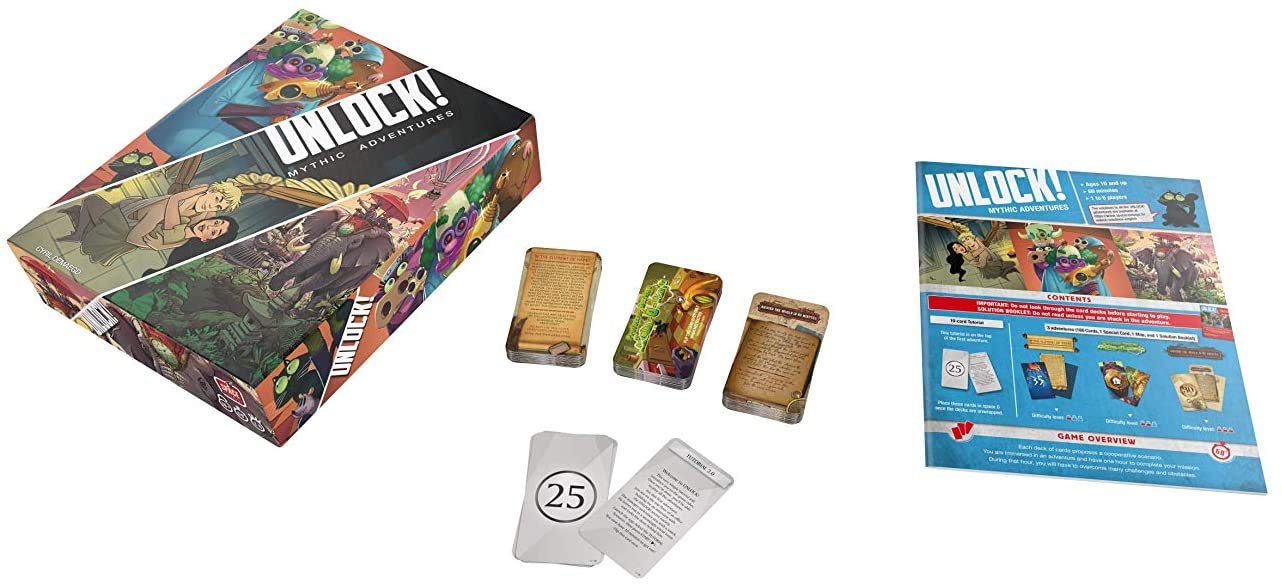 Unlock! Mythic Adventures | Giochi da Tavolo | Asmodee Italia | www