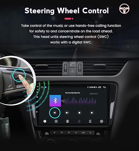 Miniatura 6 de Radio para Toyota Land Cruiser Prado 150 2014-2017 Estéreo Actualización Dash Kit de Navegación GPS del Coche, 2+32GB 10.1" IPS Pantalla Táctil