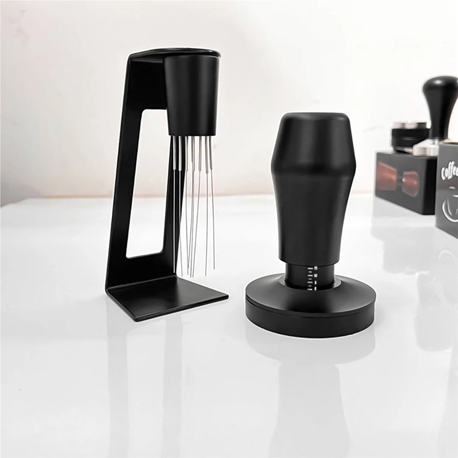 Tamper De Café,Compatible Con OANKR 53 / 58mm Tamper Cargado Por Muelles