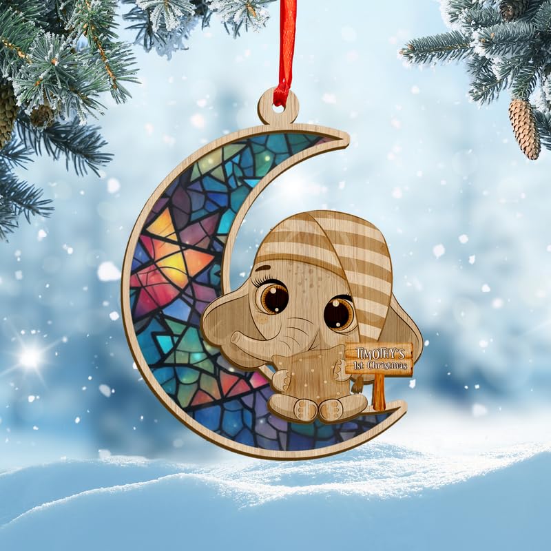 Personalized Baby First Christmas Ornaments, Baby's First