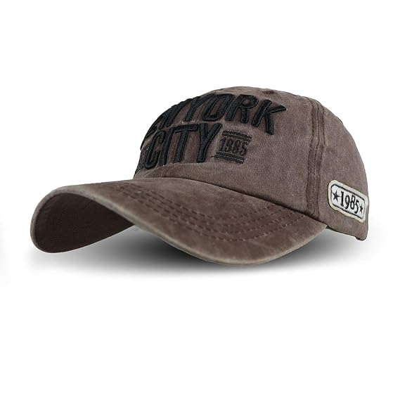 Buy iSWEVEN Men's Cotton Baseball Cap 