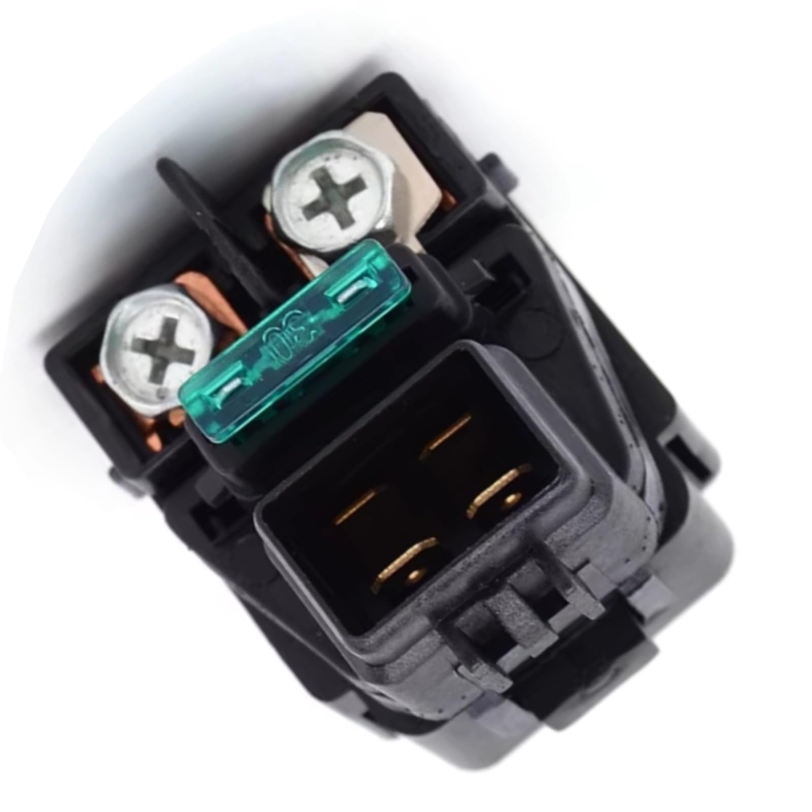 Relè Avviamento Solenoide Compatibile con Suzuki per LTA500F per Quadmaster 500 4x4 2000-2001 per GSF600 per Bandit 600 1996-2003 31800-26E00 Solenoide di Avviamento per Relè