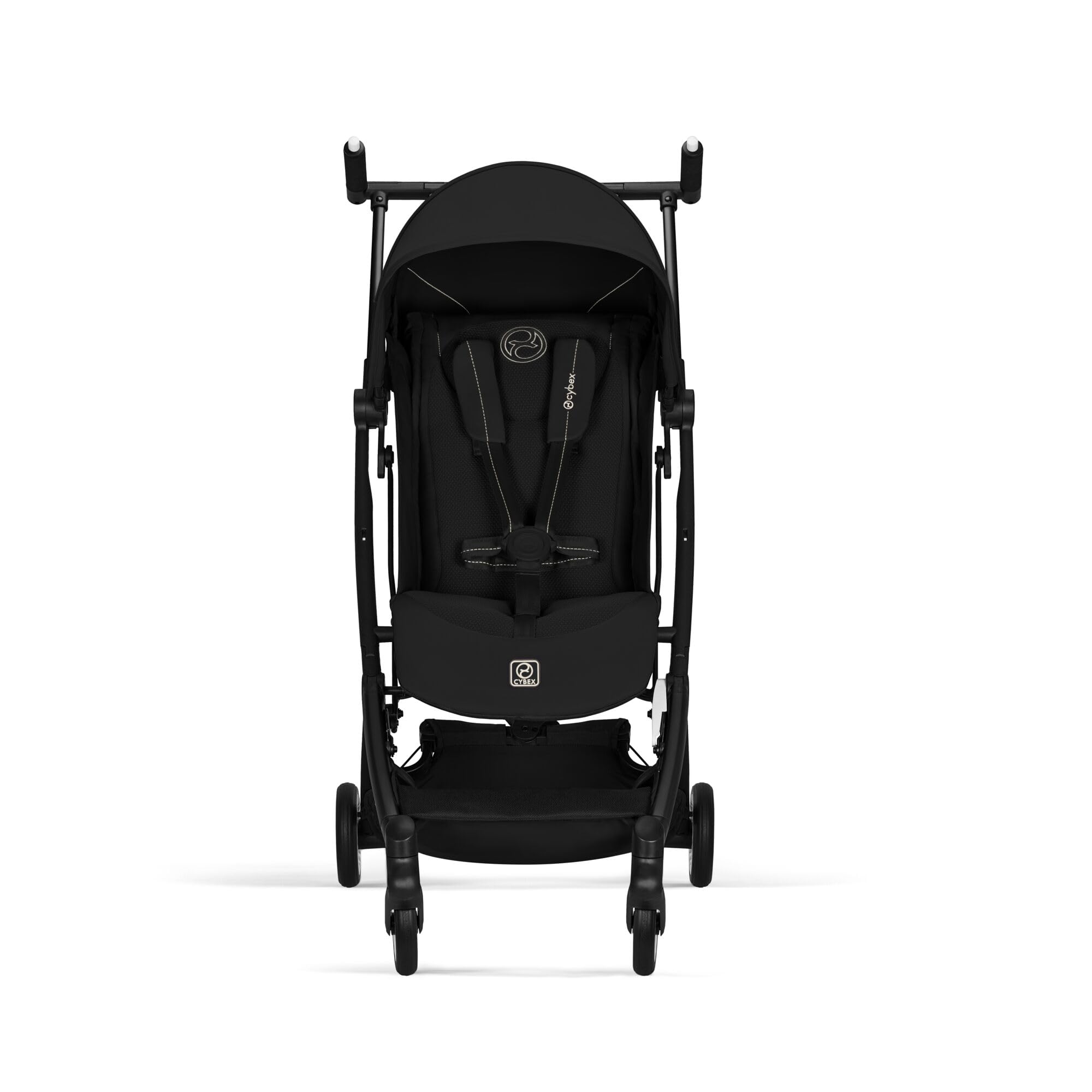 CYBEX Gold Kinderwagen LIBELLE, handgepäcktauglich, 6 Monate bis 4 Jahre, max. 22 kg, ultraleicht 6 kg, Einhand-Gurtsystem, Magic Black