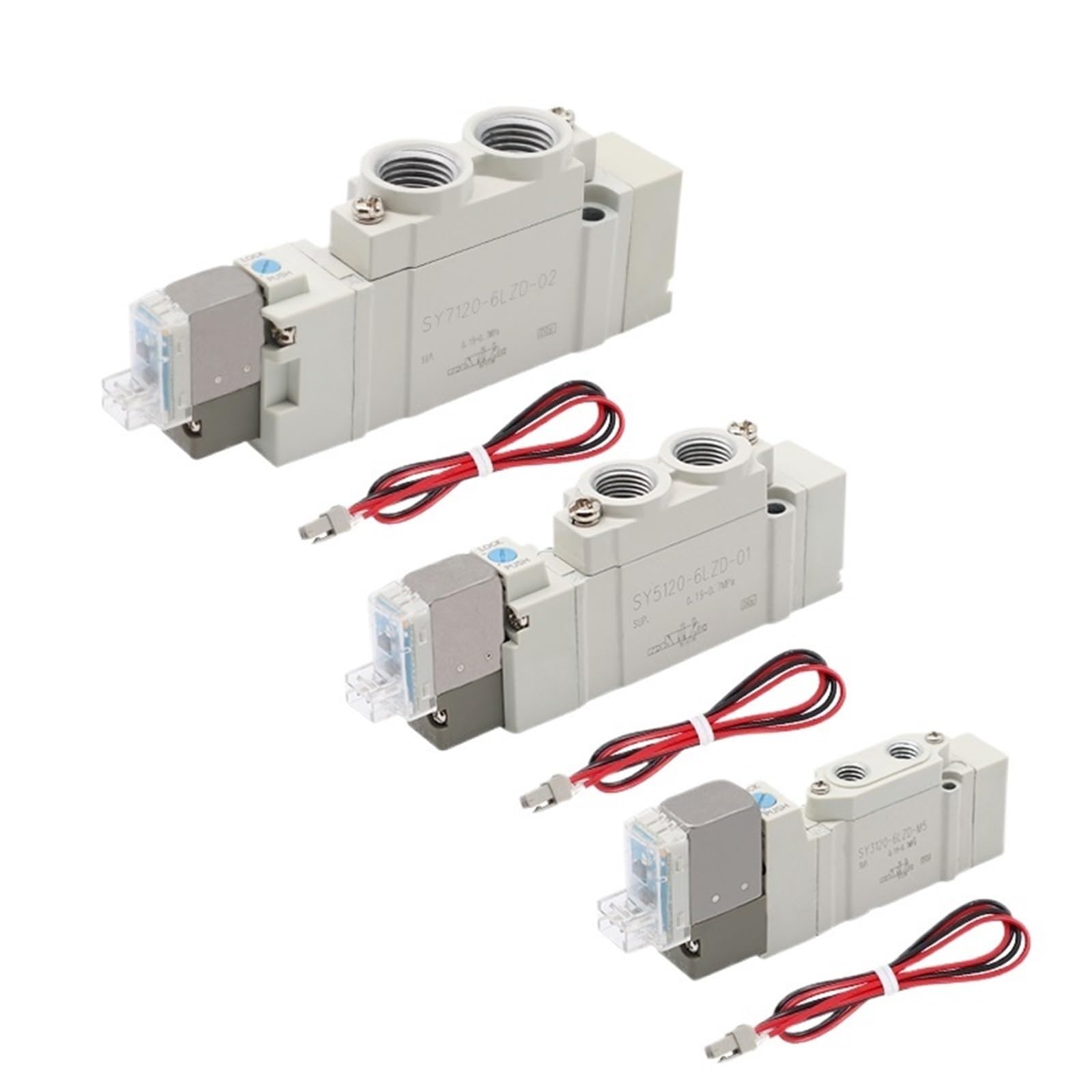 Électrovanne de rechange SY3120-5LZD-C4 fuite air comprimé résolue blocage 4mm