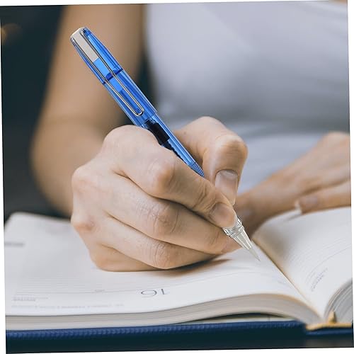 Miniatura 2 de STOBOK 2 unids pluma estilográfica pincel tinta color bolígrafos coloridos bolígrafos bolígrafos recambios de bolígrafo pluma caligrafía signo pluma