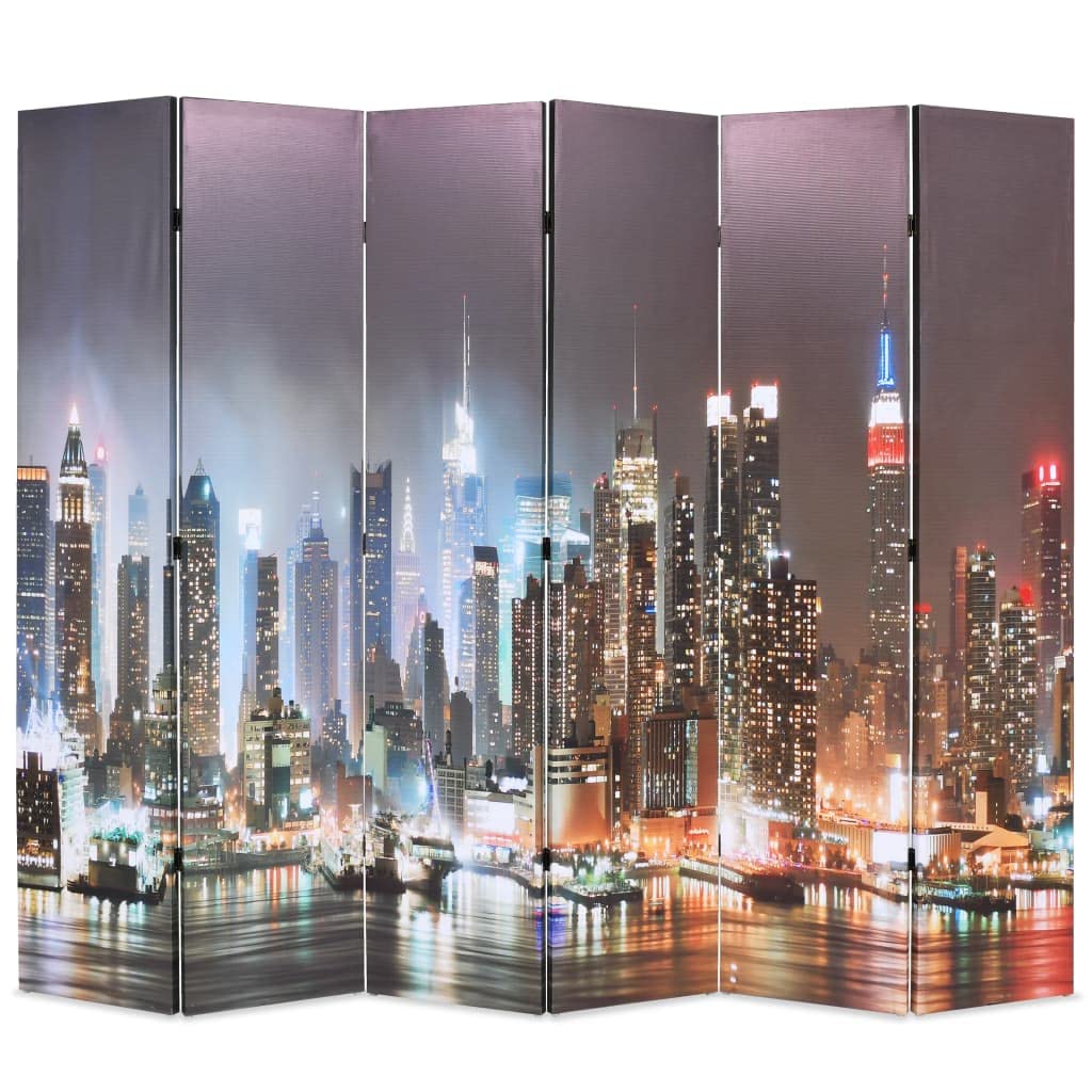 Séparateur de pièce New York pour créer un coin bureau dans le salon