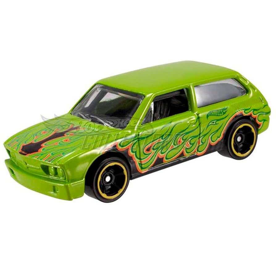 Amazon.com: Hot Wheels - Volkswagen Brasilia Green Flame