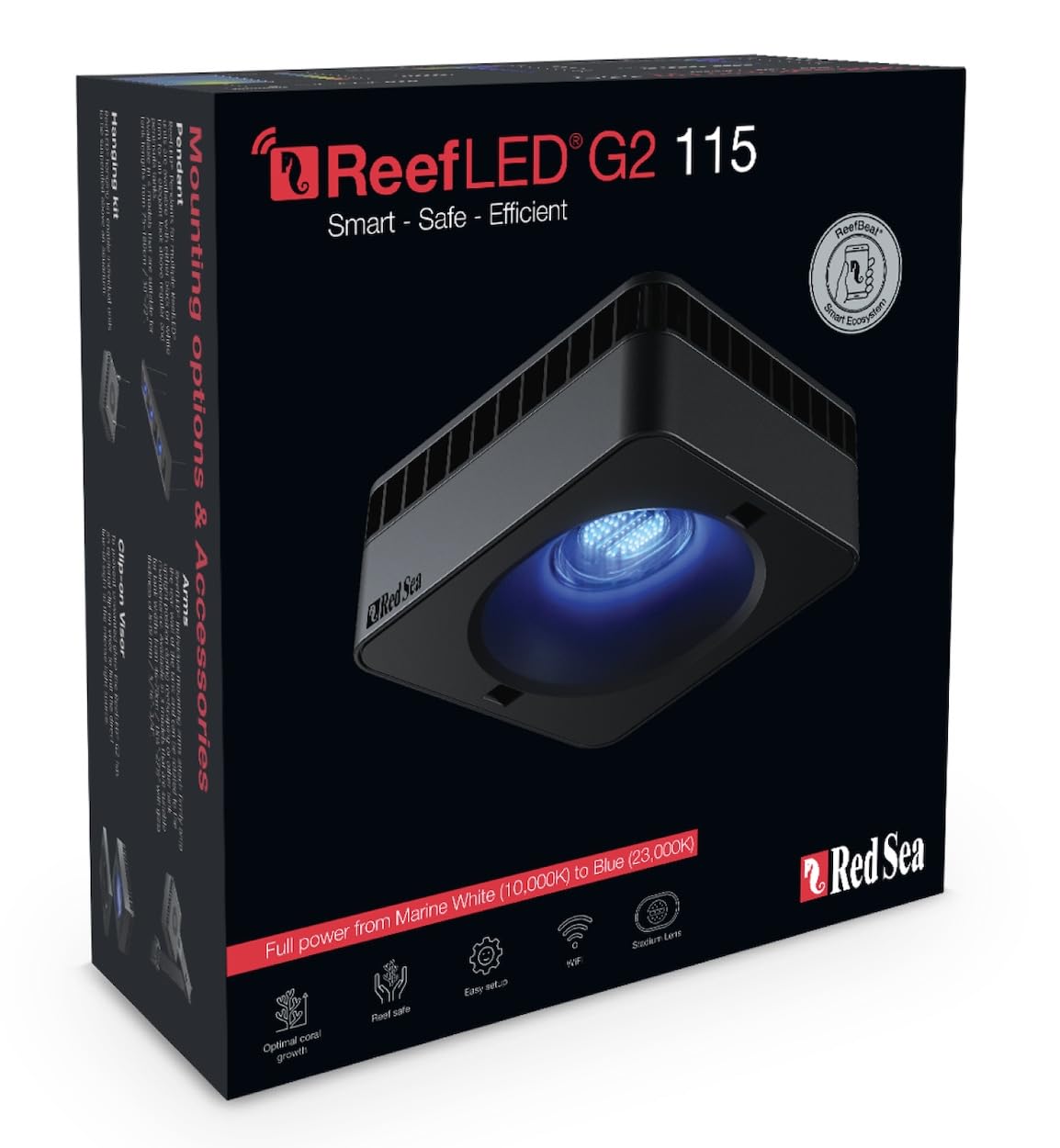 Amazon.co.jp: レッドシー RedSea ReefLED G2 115 サンゴ水槽用LED