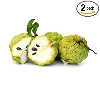 Fresh Custard Apple Large, 2 Pc (Approx.400-500 gm) - image, photos