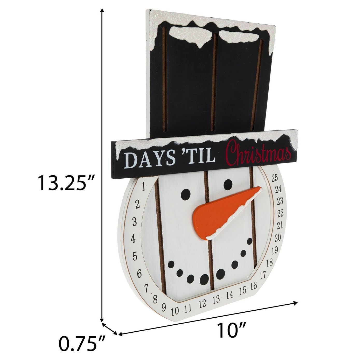 Hobby Lobby Snowman Countdown Wood Decor