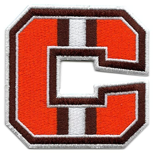 City Of Cleveland C Logo Patch Captain Football Embroidered Iron On