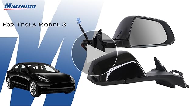 Amazon.com: Marretoo side mirror replacement for Tesla Model