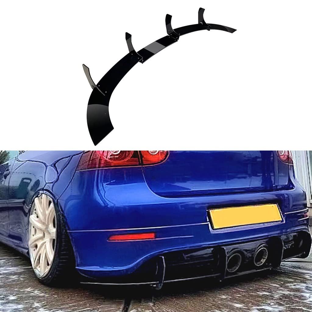 per VW per Golf 5 MK5 R32 2006 2007 2008 2009 Paraurti Posteriore Lip Diffusore Spoiler Splitter Protezione Car Styling Ala Spoiler Tetto Posteriore