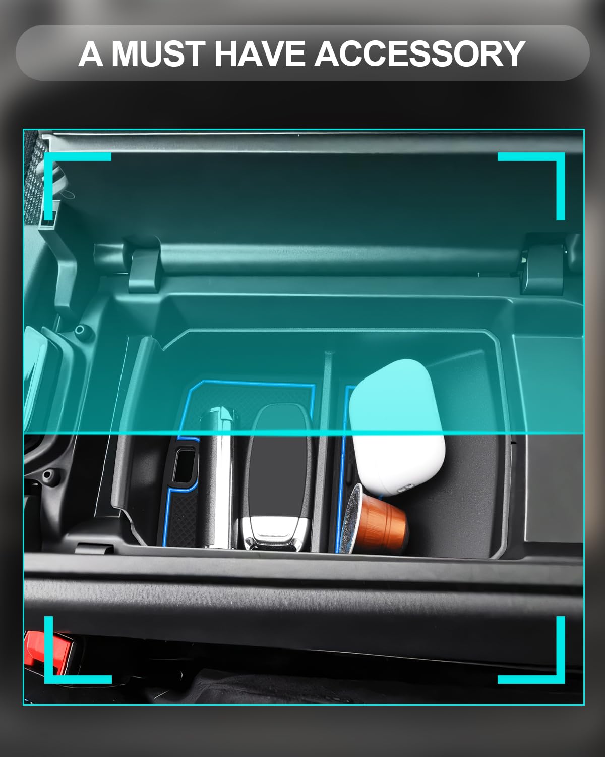 CDEFG Compatible con Renault Austral/Espace 6/Rafale 2024 2023, consola central, guantera, reposabrazos, caja de almacenamiento, organizador de consola de coche, bandeja Austral E-Tech Hybrid 2024,
