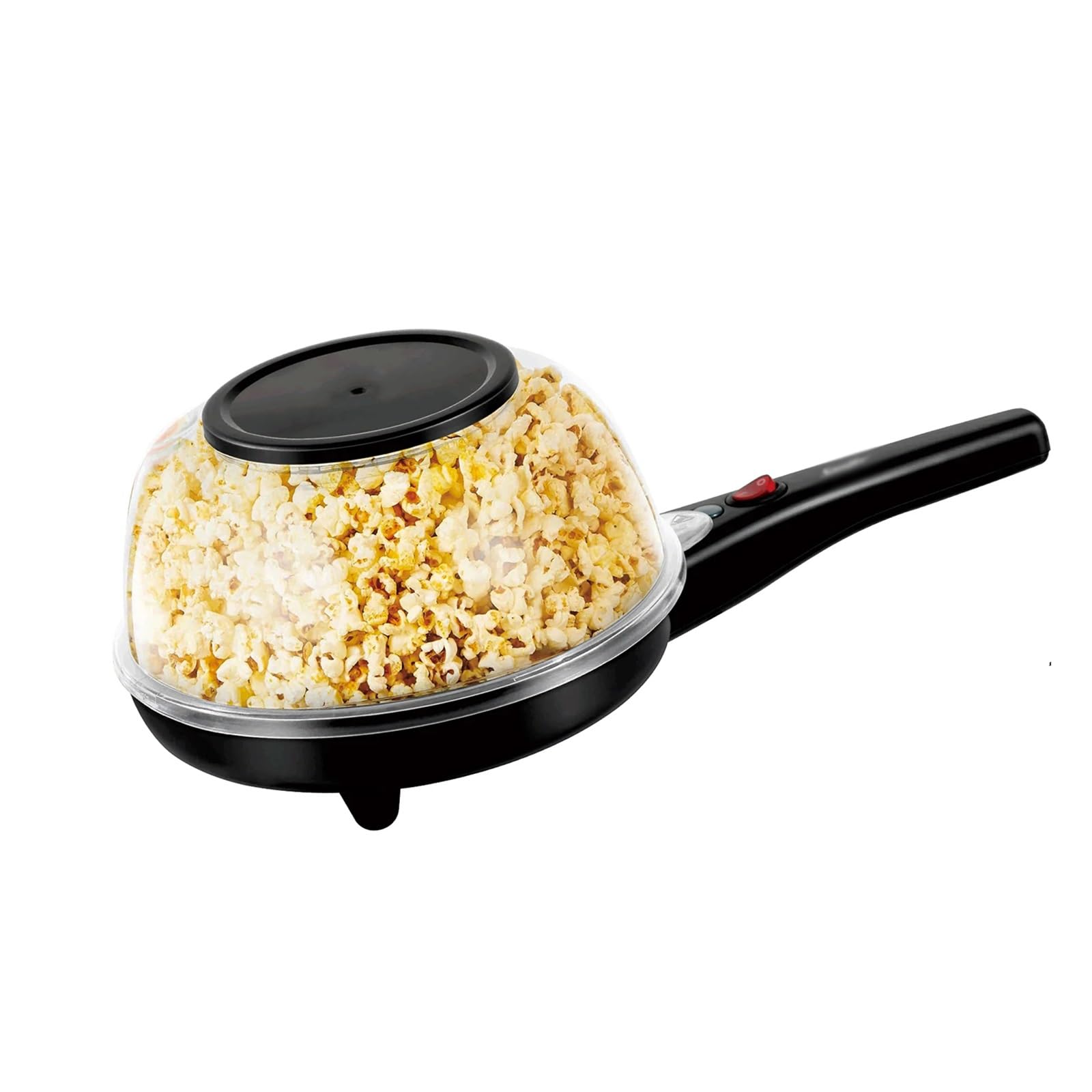 Máquina de hacer palomitas maíz for el hogar, máquina tortitas eléctrica antiadherente for cocina, Chico, hecho en casa, aperitivos película Diy Máquina de palomitas