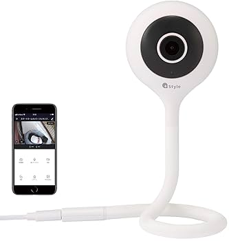 ＋style ホームカメラ　新品未開封　防犯　ベビー　ペット　カメラ　スマホ連携 ＋style ホームカメラ 新品未開封 防犯 ベビー ペット カメラ