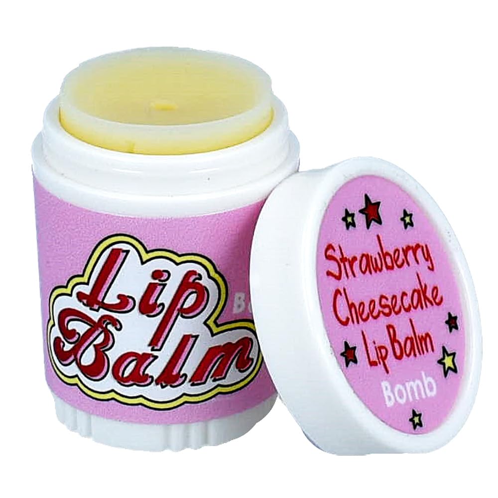 Bomb Cosmetics Strawberry Cheesecake Dudak Kremi 4,5g