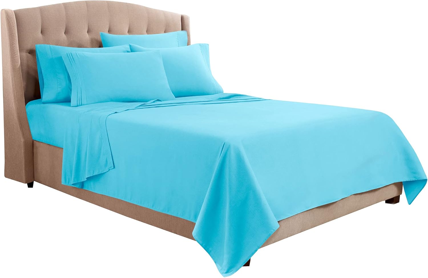 Clara Clark Queen Sheets, 6 Piece Set Hotel Luxury Sheets