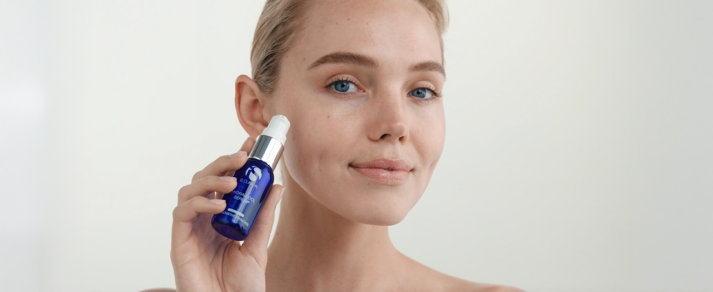 iS CLINICAL Hydra-Cool Serum, Refreshing and Hydrating Skin Face Serum, Anti-Blemish, Anti-Redness