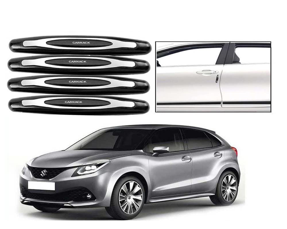 Carnack Car Door Edge Guard Protector Black Compatible for Maruti