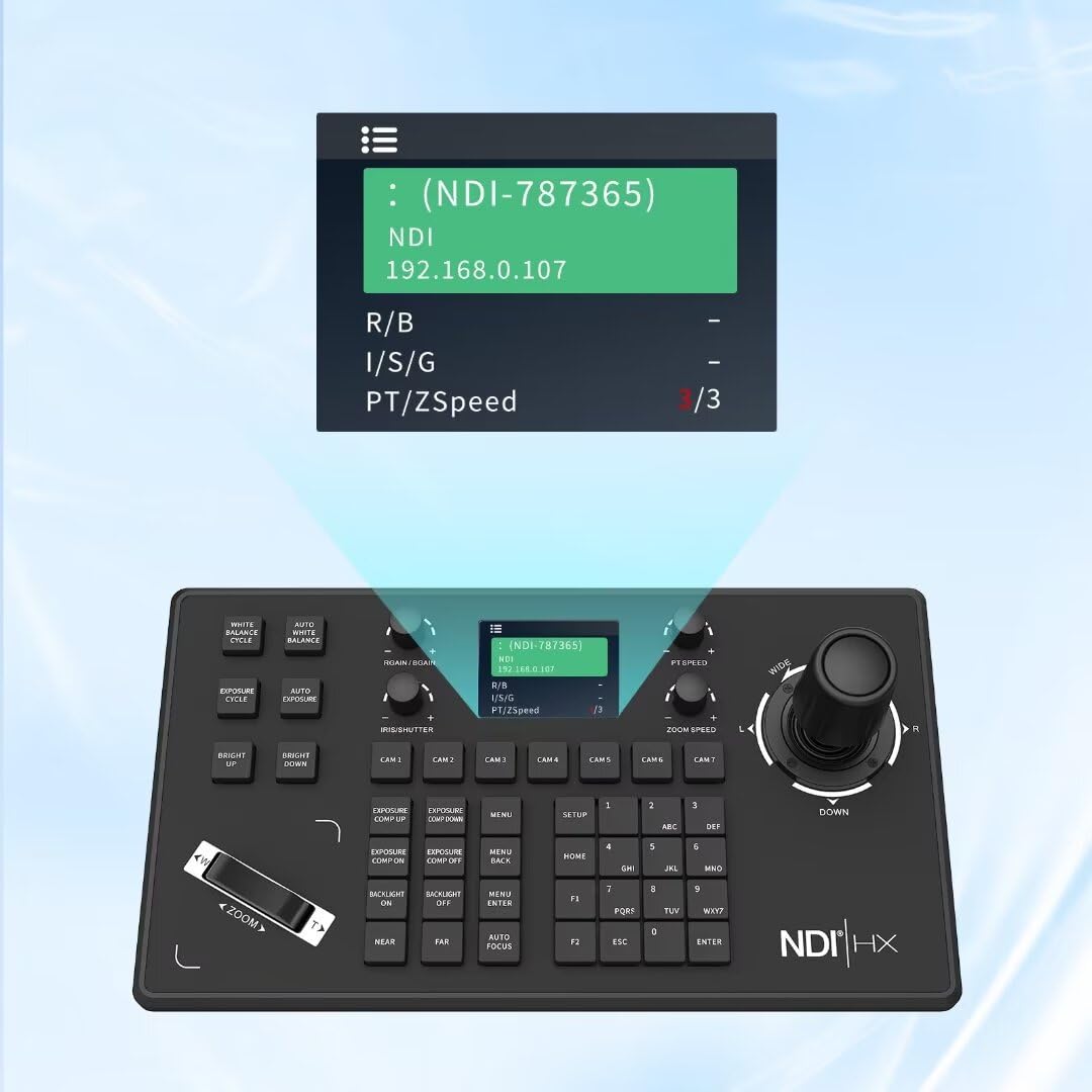 Amazon.com: HCSTVCON NDI PTZ Controller PTZ Camera Joystick