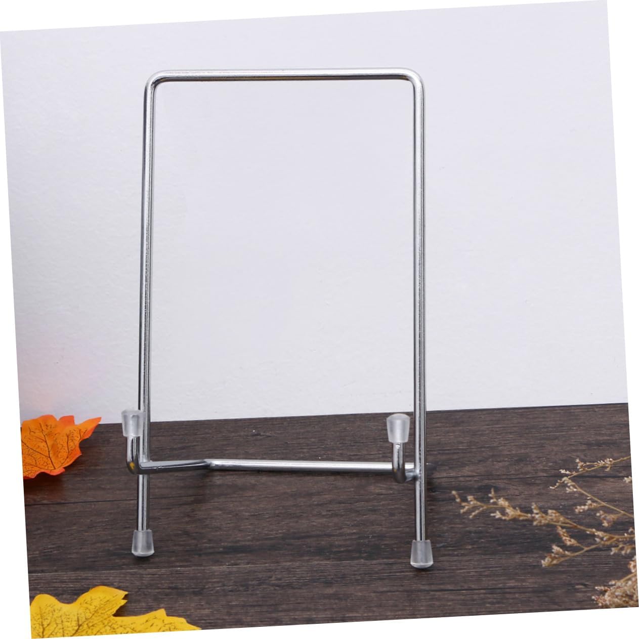 Cabilock 3pcs Multi-purpose Metal Display Stand for Picture Frames Books and Medals Elegant Silver Rack for Home Decor and Exhibitions Sturdy and Stylish Shelf Holder