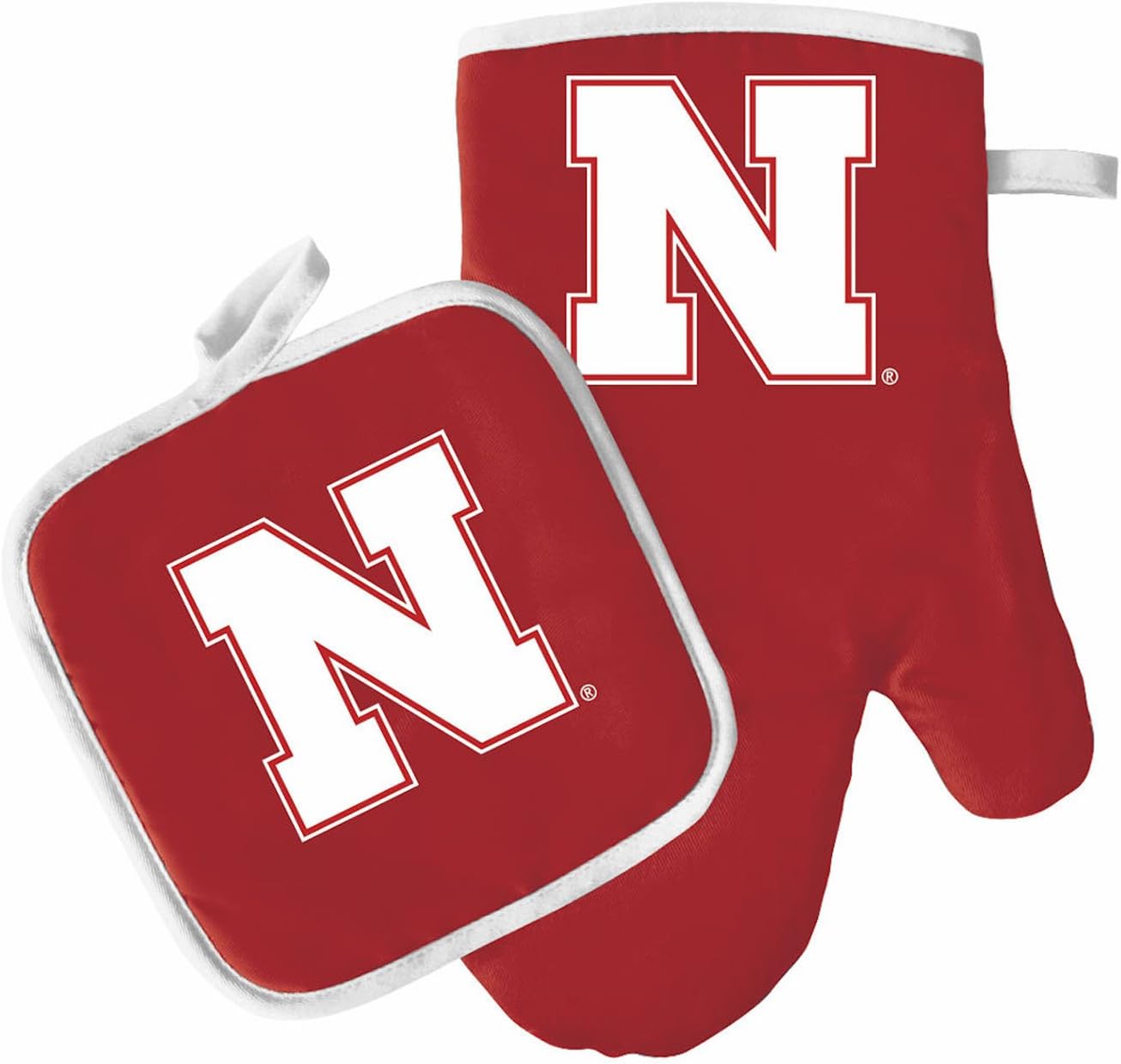 Nebraska Cornhuskers Oven Mitt/Pot Holder Set