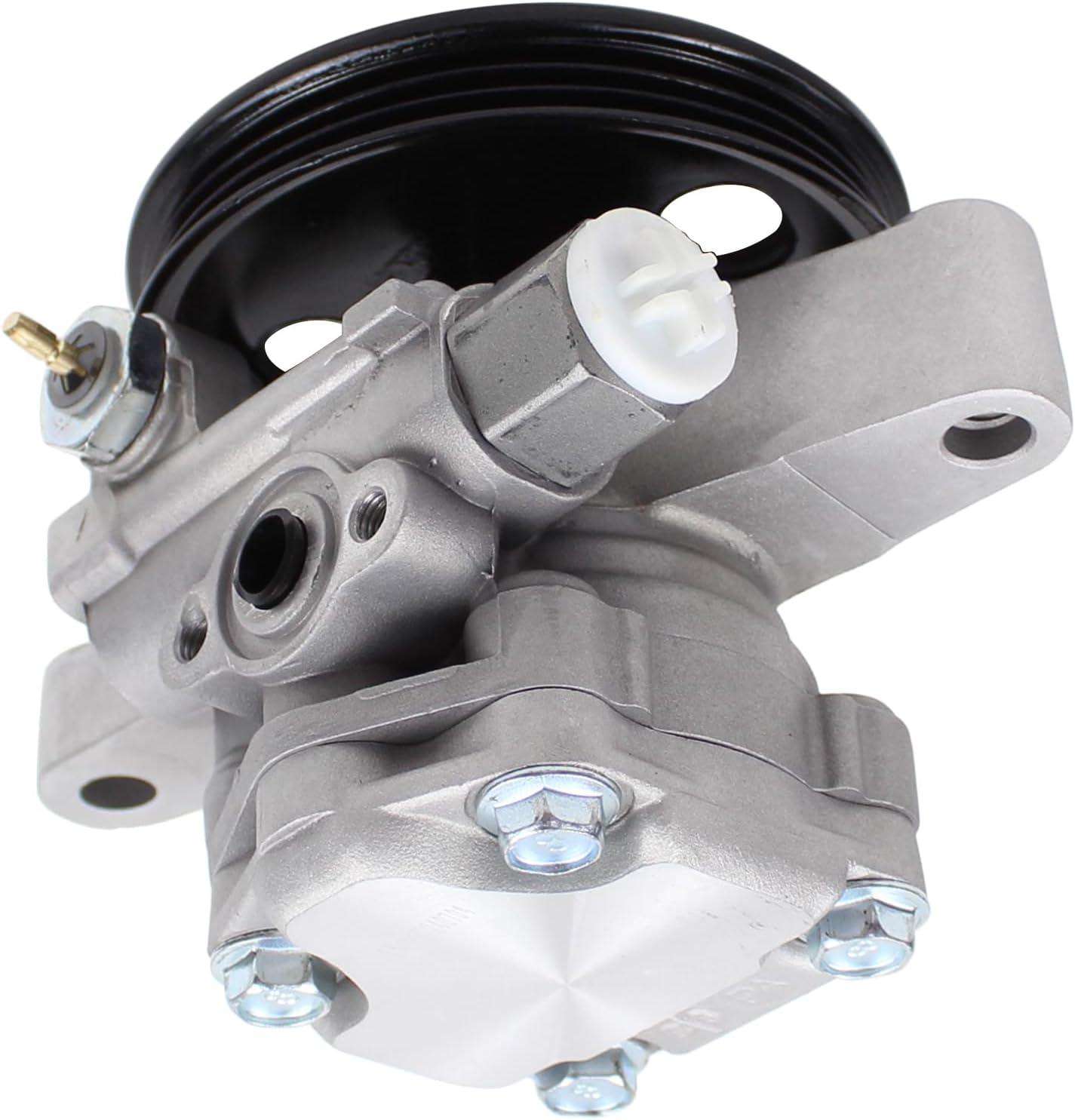 NewYall Power Steering Pump with Pulley for Kia Soul 2.0L 2010 2011