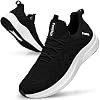 Feethit Trainers Mens Sports Shoes Running Shoes Tennis Fitness Jogging Walking Shoes Lightweight Breathable Slip-On Leisure and Road-Running Shoes