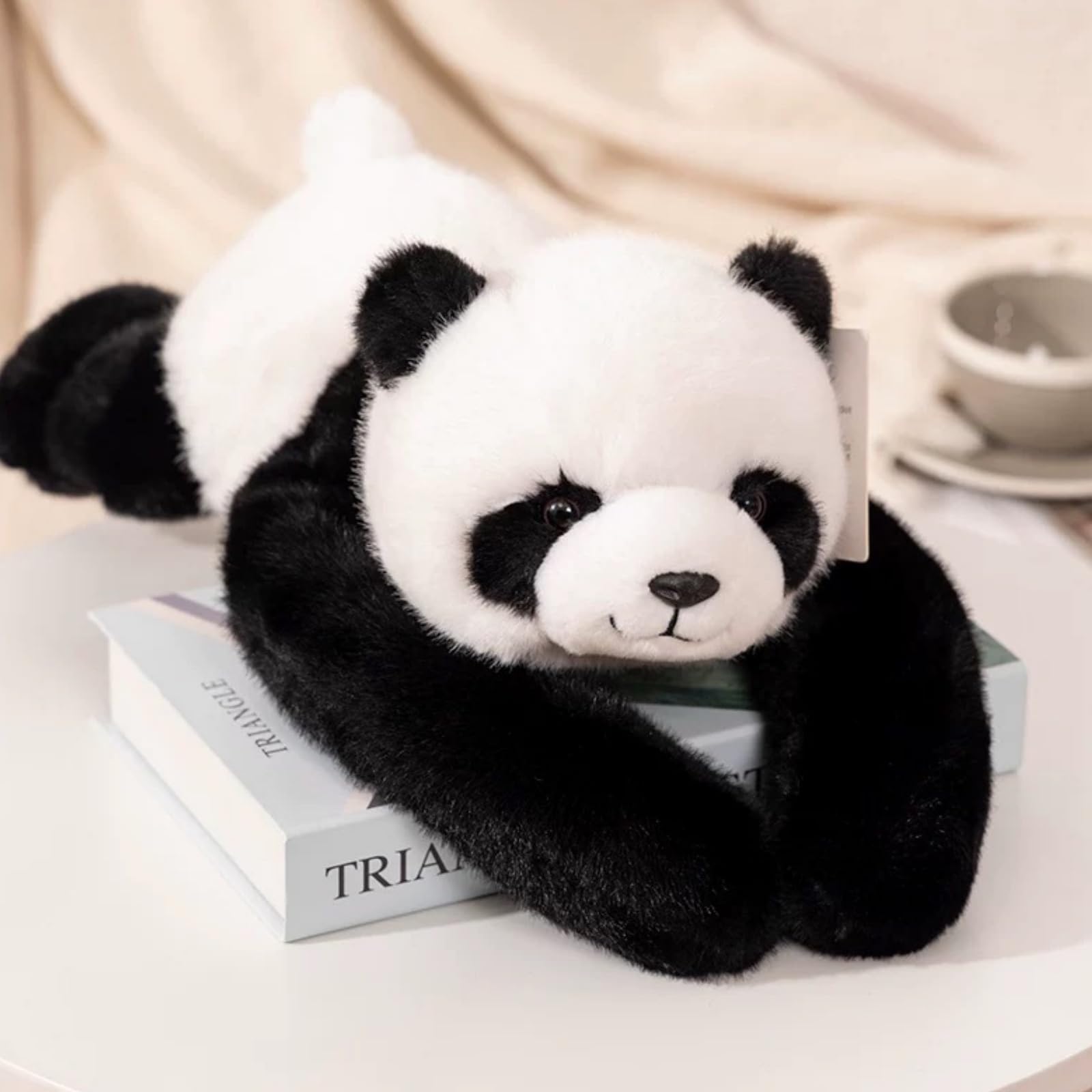 OUKEYI Cute Weighted Plush Animals, Panda Teddy Bear Dinosaur Stuffed Toys