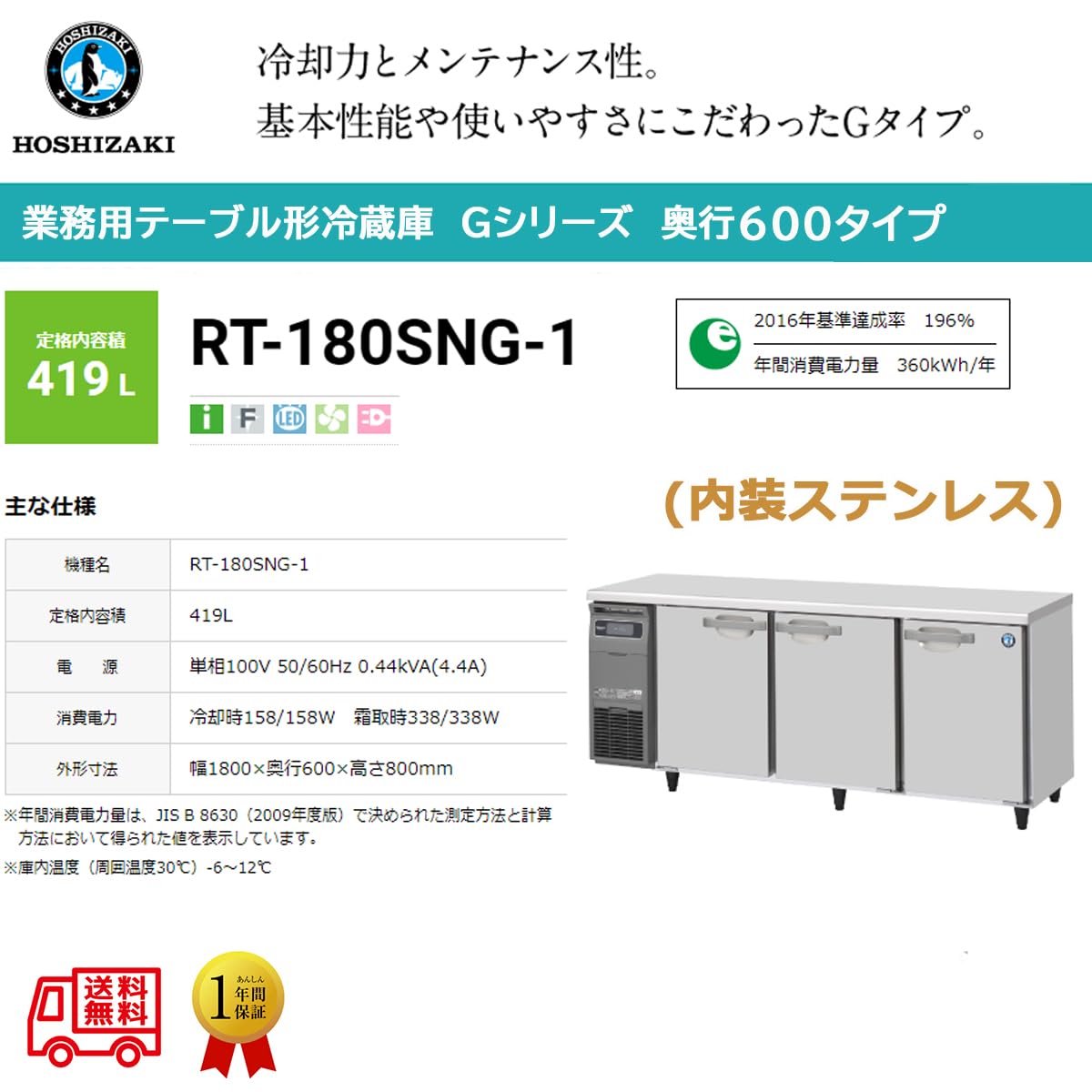 【高年式2024年】ホシザキ 省エネ業務用テーブル形冷蔵庫 業務用冷凍冷蔵庫 省エネ性が向上 | ホシザキ株式会社のプレス