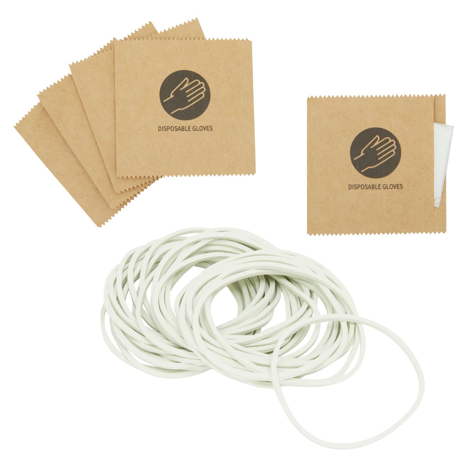 Bright Creations Soda Ash Tie Dye Kit with 6 Tie Dye Colors, Rubber Bands, Gloves, Mixing Bottles (53 Piece Set) - Image 6