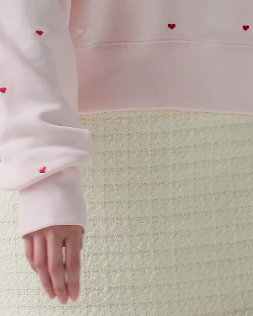 Amazon.co.jp: [ファーファー] ミニハート刺繍スウェット RWCT251096